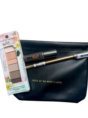 Eye Trio: benefit mascara, Physicians Formula eyeshadow, Hard Candy eyeliner